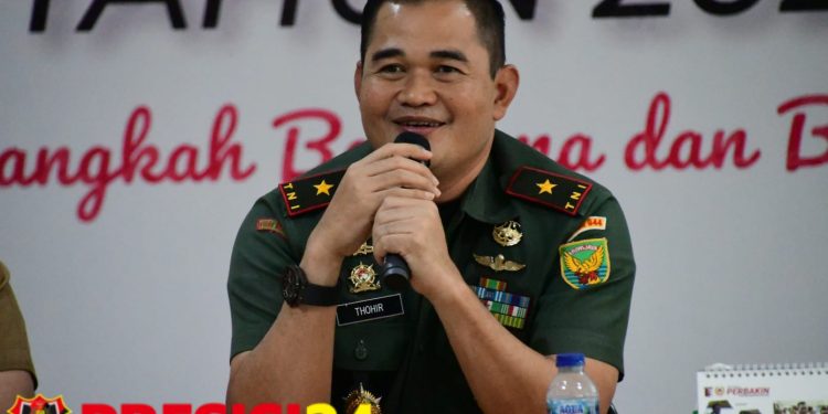 Korem 044/Gapo Cari Bibit Petembak Sumsel Tingkat Nasional