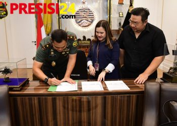 BRI Dukung Makorem 044 Gapo Dalam Mempermudah Komunikasi dan Publikasi