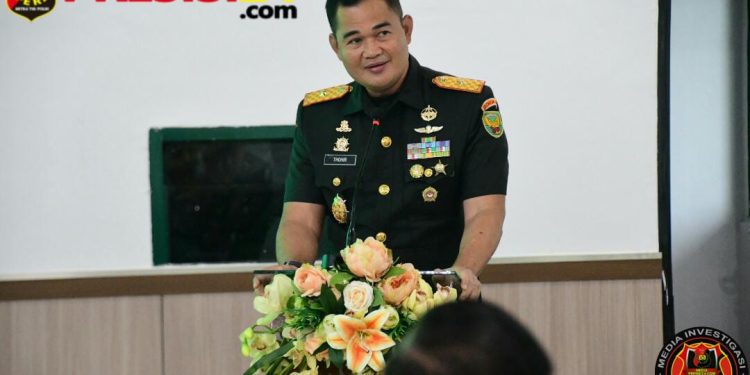 Peringati Hut Persit Ke-78 Pesan Danrem : Persit Harus Menjadi Tauladan dan Panutan.