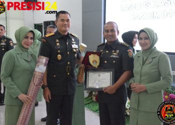 Sertijab Tiga Pejabat Korem 044 Gapo,Pesan Danrem: Singsingkan Lengan Baju, Kita Siap Laksanakan Tugas Yang Kita Emban