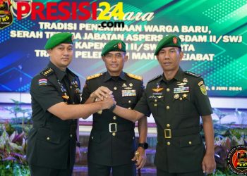 Kolonel Inf Drs. Paiman,Resmi Jabat Kapendam II Sriwijaya