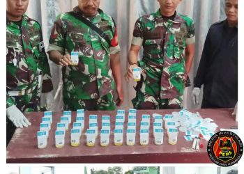 Cegah Penyalahgunaan Narkoba, Prajurit Kodim 0415 Jambi Dites Urine