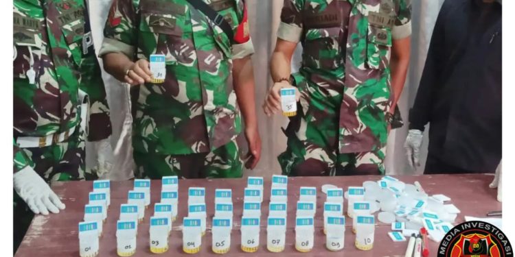 Cegah Penyalahgunaan Narkoba, Prajurit Kodim 0415 Jambi Dites Urine