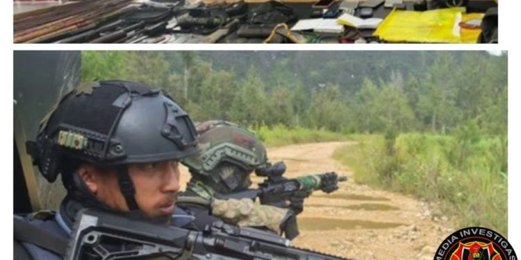 Opm Keji Paksa Masyarakat Sebagai Tameng Hidup, TNI Bertindak Profesional, Junjung Tinggi Kemanusiaan