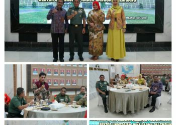 Jalin Kerjasama, Dua Rektor Universitas dan Direktur Polsri Audiensi Dengan Pangdam II Sriwijaya