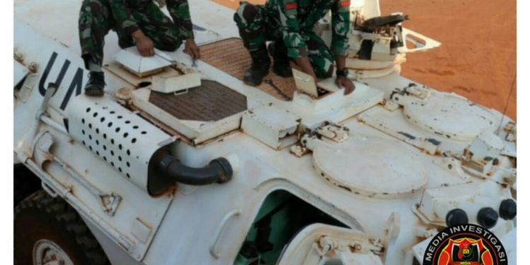 Profesionalisme Kerja Satgas Kizi TNI Konga, Jaga Kondisi Kendaraan Selalu Tetap Prima