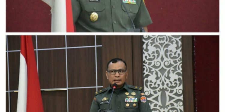 Lakukan Pengawasan dan Pengendalian, Tim Dalproggar TNI AD Kunjungi Satuan Jajaran Kodam II Sriwijaya.