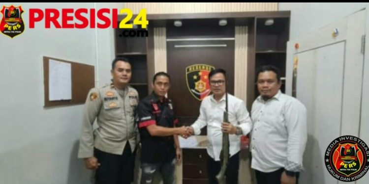 Bakti Sukarela Warga Serahkan Senjata Api Ilegal di Empat Lawang