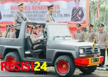 Kapolda Sumsel Pimpin Upacara Pelantikan dan Pengambilan Sumpah Kepada 167 Bintara