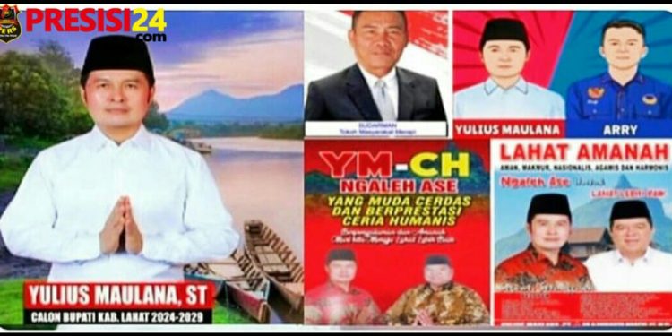 Pasangan di Pilkada Yulius Maulana Calon Kuat Bupati Lahat 2024-2029