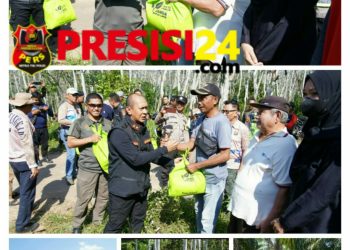 Pangdam II Sriwijaya dan Kapolda Sumsel serta Komunitas TLCI Off Road dan Berbagi Sembako