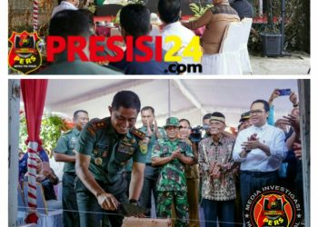 Pangdam II/Swj Ground Breaking Rehab 3.369 RTLH Serentak di 5 Provinsi Wilayah Kodam II/Swj