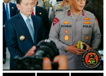 Kapolda SUMSEL ,Kepala SKK Migas dan Pj Gubernur Sikapi Maraknya Illegal Drilling,