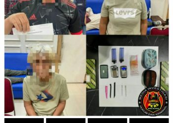 Tim Gabungan Polda Sumsel, Razia Narkoba di Tangga Buntung, Amankan 3 Orang, Sabu dan Alat Bong