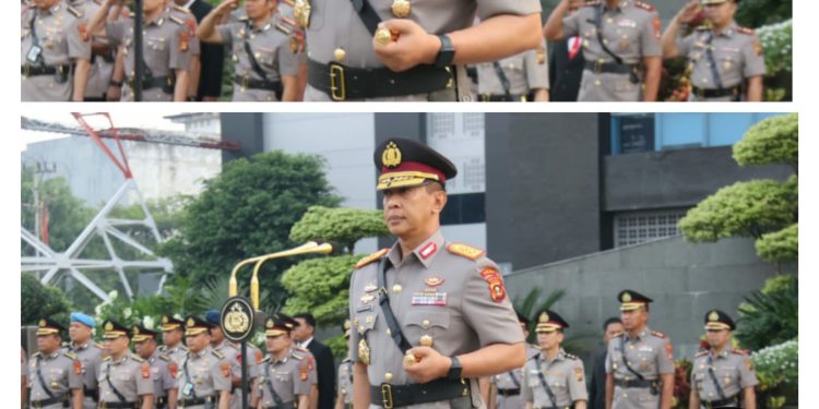 Kapolda Sumsel Pimpin Upacara Hari Juang Polri ke-79 Tahun 2024