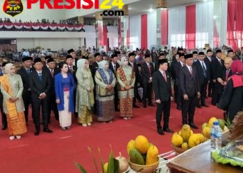 Anggota DPRD Empat Lawang, Resmi di Lantik Dalam Rapat Paripurna