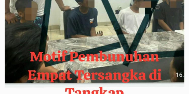 4 Tersangka Pembunuhan Sadis disertai Pemerkosaan Yang Menggemparkan Warga di Tangkap
