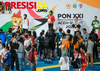 Atlet Taekwondo Polri Koleksi Emas, Perak dan Perunggu di PON XXI Aceh Sumut