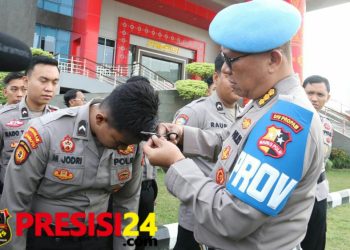 Penegakan Disiplin Personel Polri, Karo Provost Awali Pengambilan Test Urine.