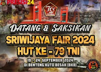Ayo Saksikan dan Meriahkan SRIWIJAYA FAIR 2024 HUT TNI