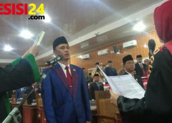 Pengambilan Sumpah Pimpinan DPRD Kabupaten Empat Lawang Masa Jabatan 2024-2029