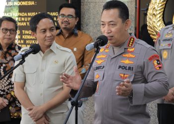Menhut Raja Juli Temui Kapolri Bahas Penegakan Hukum Kehutanan