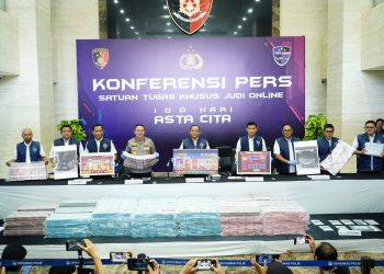 Sita Rp78,1 Miliar dari Judol Internasional, Komitmen Polri Atas Asta Cita Presiden Prabowo
