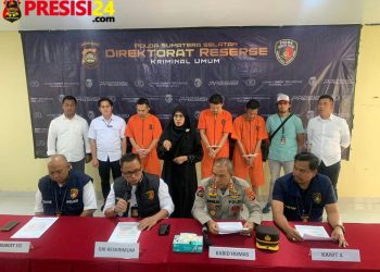 Jatanras Polda Sumsel Tangkap Kasus Pencurian Cek Tunai Senilai Rp 99,5 Juta Milik Nasabah.