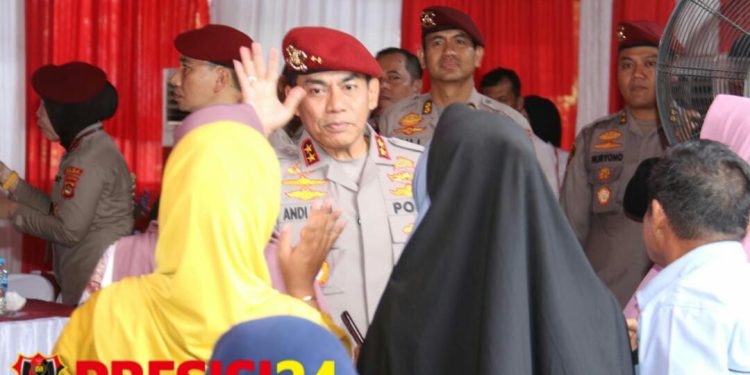 Kapolda Sumsel Andi Rian, Pimpin Acara Syukuran Dalam Rangka Hari Jadi Reserse Polri Ke – 77