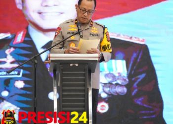 Kapolda Sumsel di Wakili Wakapolda Membuka Rapat Koordinasi Monitoring dan Evaluasi Penggunaan Dana Hibah OMP Musi 2024
