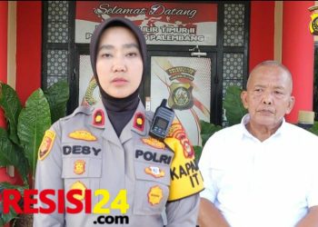 Kapolsek Ilir timur II Palembang,Kompol Desy Ariyanti Menjadi Saksi Seorang Tahanan Mualaf