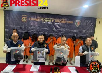Pengungkapan Kasus TP Curat Antar Lintas Provinsi Oleh TIM Ditreskrimum Polda Sumsel