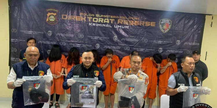 Pengungkapan Kasus TP Curat Antar Lintas Provinsi Oleh TIM Ditreskrimum Polda Sumsel