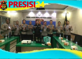 Kabid Propam Polda Sumsel Memberikan Motivasi dan Semangat Kepada Personel Polri