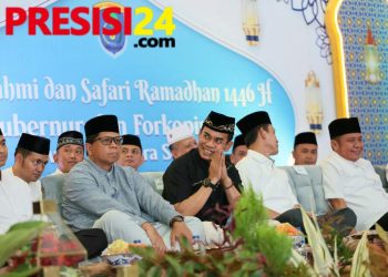 Kapolda Sumsel, Gubernur Sumsel dan Forkopimda safari Ramadhan di kabupaten OKI