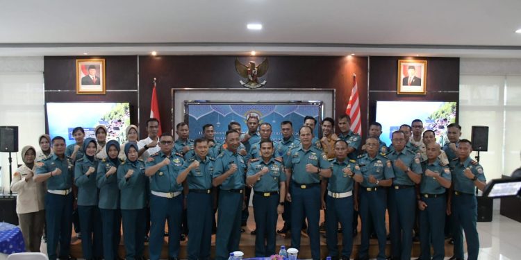 22 Personel Lanal Palembang Naik Pangkat Satu Tingkat Lebih Tinggi