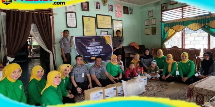 Keluarga Besar Rutan Kelas I Palembang Mengadakan Kegiatan Bakti Sosial ke 3 Panti Asuhan