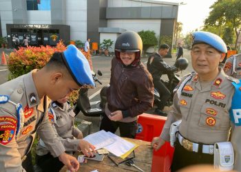 Provost Polda Sumsel Laksanakan Penegakan Disiplin Polri di Mapolda Sumsel