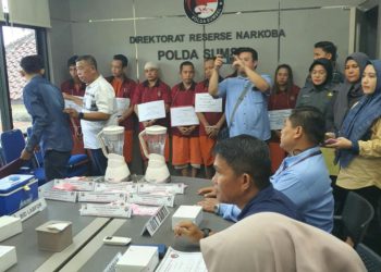 Pemusnahan Narkotika Jenis Sabu Seberat 584,6 Gram dan Ekstasi 150 Butir Dengan Cara di Blender