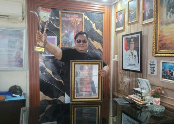 Yan Coga Ketua Koalisi Aktivis Rakyat Bawah Raih Penghargaan PEKAT IB Sumsel 2025