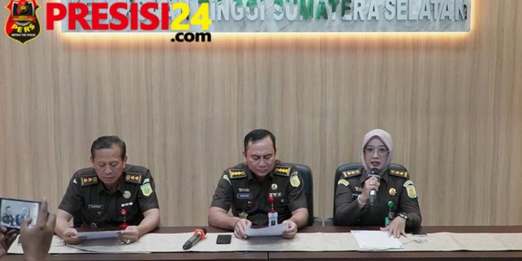 Terkait Kasus Tindak Pidana Korupsi, Kejati Sumsel Kembali Lakukan Penahanan 2 Tersangka,