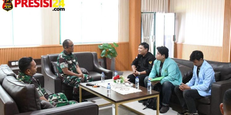 Danrem 044 Gapo, Menyambut Hangat Forsuma,Jalin Silaturahmi