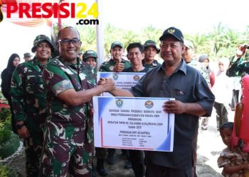 Tentara Manunggal Membangun Desa ke 126 Wilayah Sumsel Resmi Dibuka