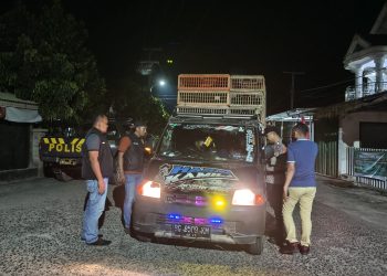 Patroli Kegiatan Rutin Yang Ditingkatkan (KRYD) Polsek Belitang III