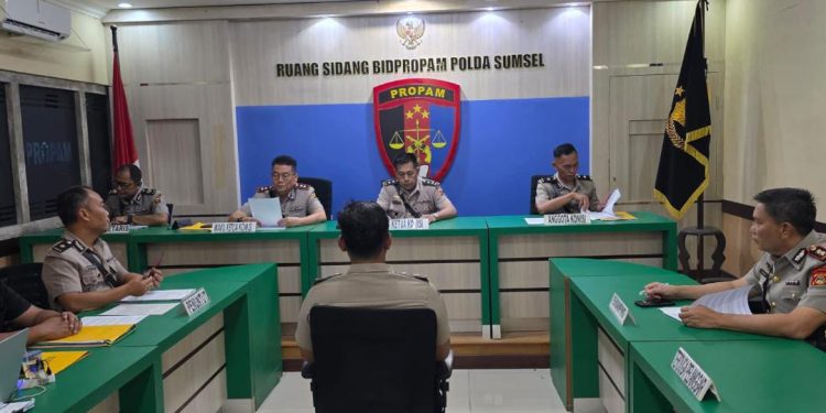 Tegas, Polda Sumsel Rekomendasikan PTDH Oknum Polisi Terlibat Narkotika