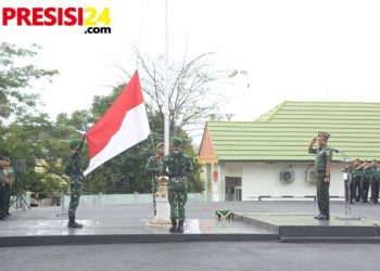 Gelorakan Semangat Pemuda Indonesia, Korem 044 Gapo Gelar Upacara Peringatan Hari Sumpah Pemuda ke – 97 Tahun 2025