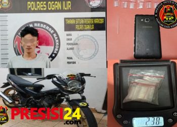 Pengedar Narkoba di Tanjung Raja, Ogan Ilir Di Tangkap