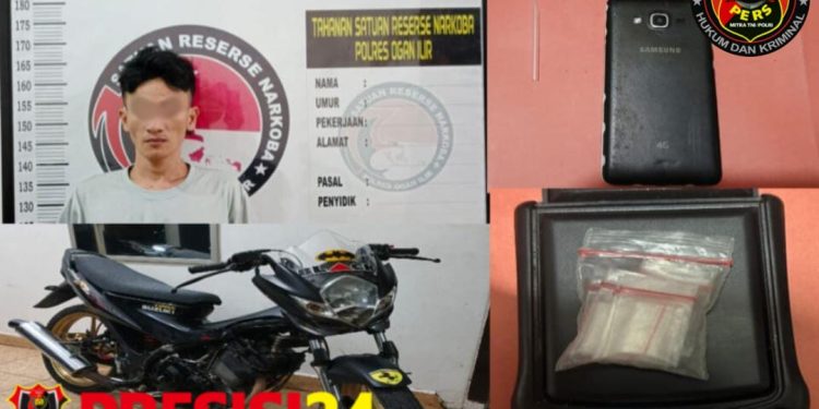 Pengedar Narkoba di Tanjung Raja, Ogan Ilir Di Tangkap