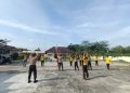 Polsek Belitang III lakukan Olahraga Rutin jaga kebugaran dan Kesehatan