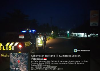 Jaga Kamtibmas, Polsek Belitang III Hunting Malam